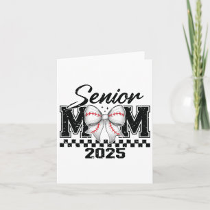 Senior Mum Bysebyll 2025 Cl Of 2025 Graduation 1 Card