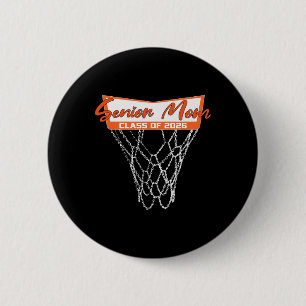 Senior Mum Cl Of 2026 Basketball Net Graduation Mo 6 Cm Round Badge