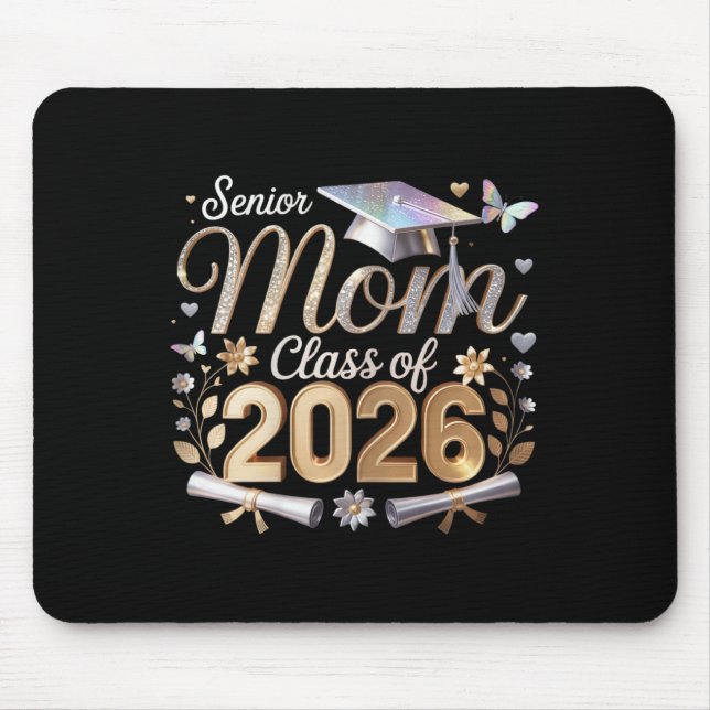 Senior Mum Cl Of 2026  Mouse Pad (Front)