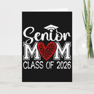 Senior Mum Cl Of 2026 Senior Mama 2026 Graduation Card
