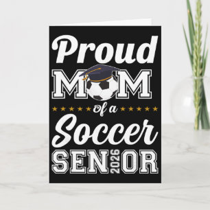 Senior Mum Cl Of 2026 Soccer Mum Graduation _3  Card