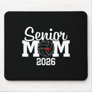 Senior Mum Cl Of 2026 Volleyball Mum Graduation Se Mouse Pad