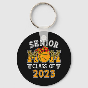 Senior Mum Cl Of Basketball Graduation Mum Grad 1 Key Ring