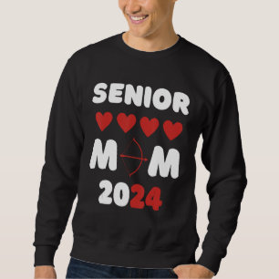 Senior Mum Class Of 2024 Archery Mum Graduation 1 Sweatshirt