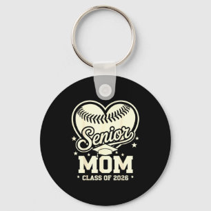 Senior mum class of 2026 cute basketball mum key ring