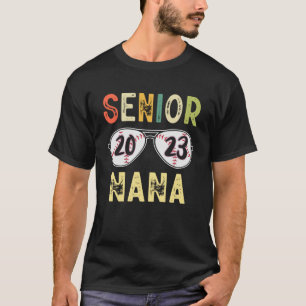 Senior Nana 2023 Cool Proud Nana Baseball Senior G T-Shirt