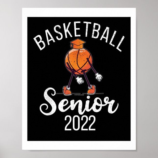 Senior Night Basketball 2022 Poster (Front)