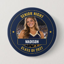 Senior Night Cheerleader Photo