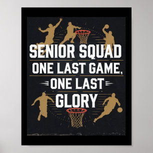 Senior Night Sketll Senior Night Ideas Sketll Thin Poster
