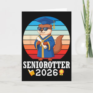 Senior Otter 2026 Cl Of Graduation Day With Diplom Card