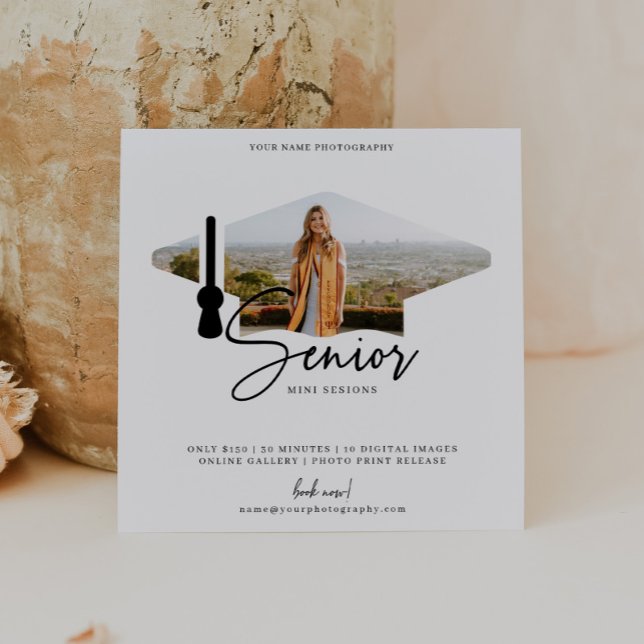 Senior Photography Mini Session Marketing Card (Creator Uploaded)