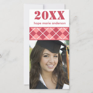 Senior Pictures Graduation Photo Card
