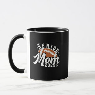 Senior Proud Mum 2025 Fantasy Football Graduate  Mug