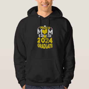 Senior Proud Mum Of A Class Of 2024 Graduate & Gra Hoodie