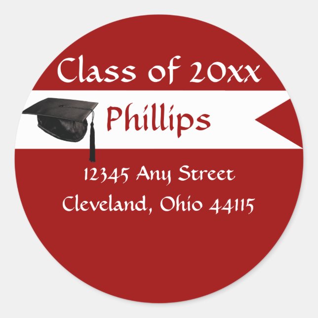 Senior Red Envelope Seal (Front)