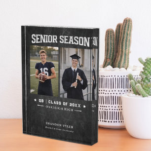 Senior Season Graduation Photo Keepsake Block
