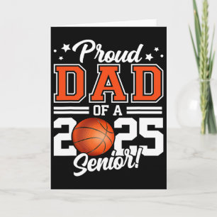 Senior Sketll Dad Cl Of 2025 Player Graduation Gra Card