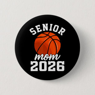 Senior Sketll Mum Cl Of 2026 Player Graduation Gra 6 Cm Round Badge
