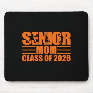 Senior Sketll Mum Cl Of 2026 Player Graduation Gra Mouse Pad