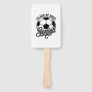 Senior Soccer Class of 2023 Vintage Graduation Shi Hand Fan