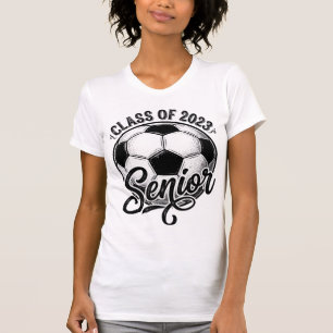 Senior Soccer Class of 2023 Vintage Graduation Shi T-Shirt