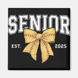 Senior Softll Cl Of 2025 Graduation Senior 2025 Magnet