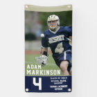 Senior Sport Lacrosse Colour Block Outdoor Banner