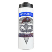 Senior Steel Jump Wings with Airborne Tab & Beret