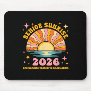 Senior Sunrise 2026 Graduation My Last First Day Mouse Pad