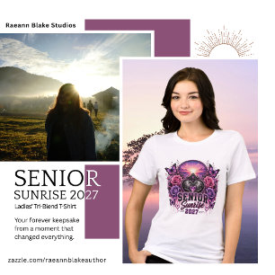 Senior Sunrise 2027 Ladies’ Tri-Blend Shirt