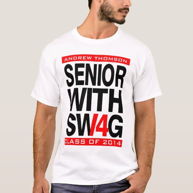 Senior Swag Class of 2014 Senior T-Shirt (Front)