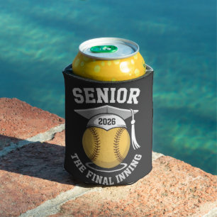Senior The Final Inning 2026 Softball Graduation Can Cooler