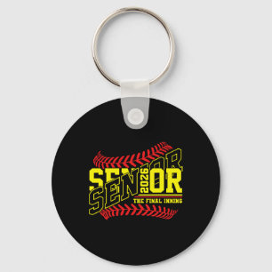 Senior The Final Inning Baseball Cl Of 2026 Gradua Key Ring