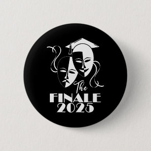 Senior Theatre Drama Cl Of 2025 Theatre Graduation 6 Cm Round Badge