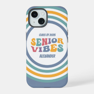 Senior Vibes Class of 2026 Grad iPhone 15 Case