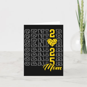 Senior Volleyll Mum Graduation Cl Of 2025 Senior 2 Card