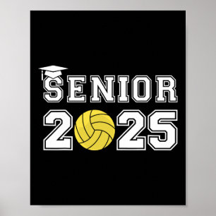 Senior Waterpolo Cl Of 2025 Graduation School Grad Poster