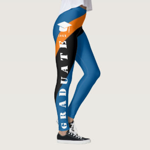 Senior with Year Leggings - Graduation Leggings