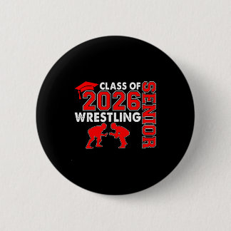 Senior wrestling mom 2026 senior mom class of 2026 6 cm round badge