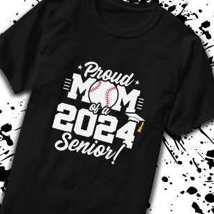 Senior Year - Baseball Mum - Class of 2024 T-Shirt
