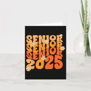 Seniors 2025 Graduation Cl Of 2025 Groovy Girls Or Card