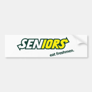 Seniors Bumper Sticker