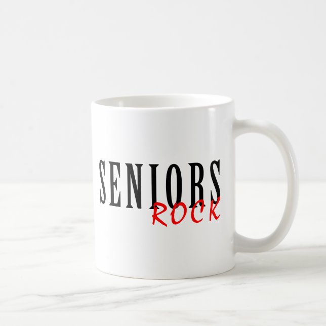 Seniors Rock Coffee Mug (Right)
