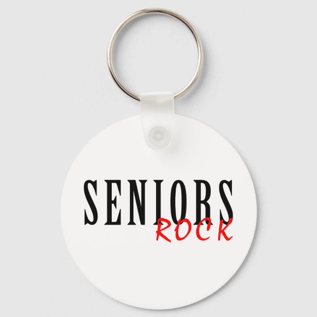 Seniors Rock Key Ring (Front)