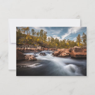 Senja Island Norway Landscape Photo Card