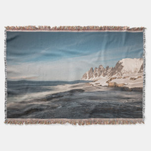 Senja Norway Throw Blanket