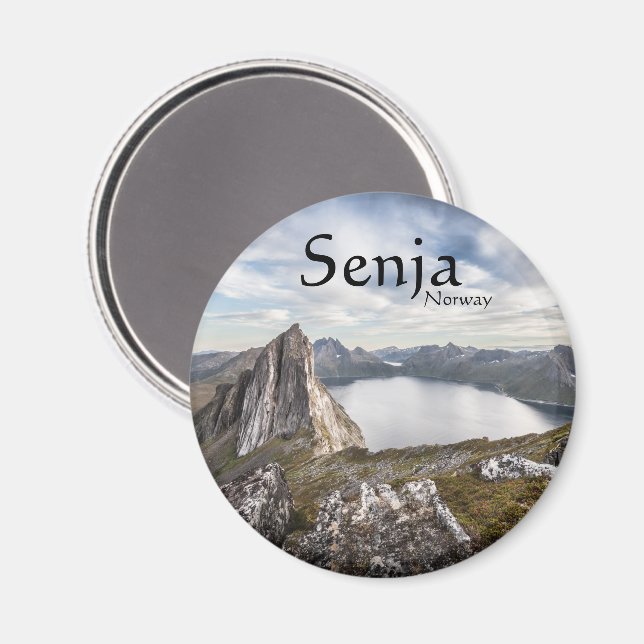 Senja Souvenir  Magnet (Front/Back)