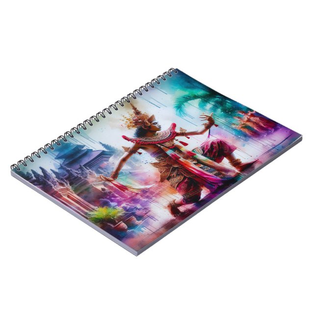 Senja Tari: Twilight Dance in Bali Notebook (Left Side)