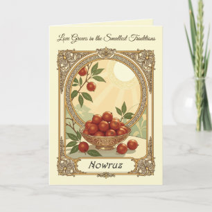 Senjed Heritage Persian Symbol of Affection Card