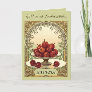 Senjed Love on the Nowruz Table Card